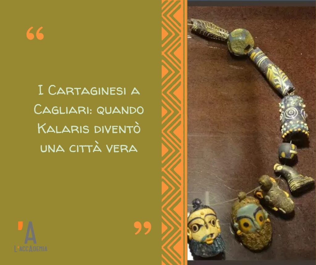 Collana cartaginese al Museo Archeologico Nazionale di Cagliari