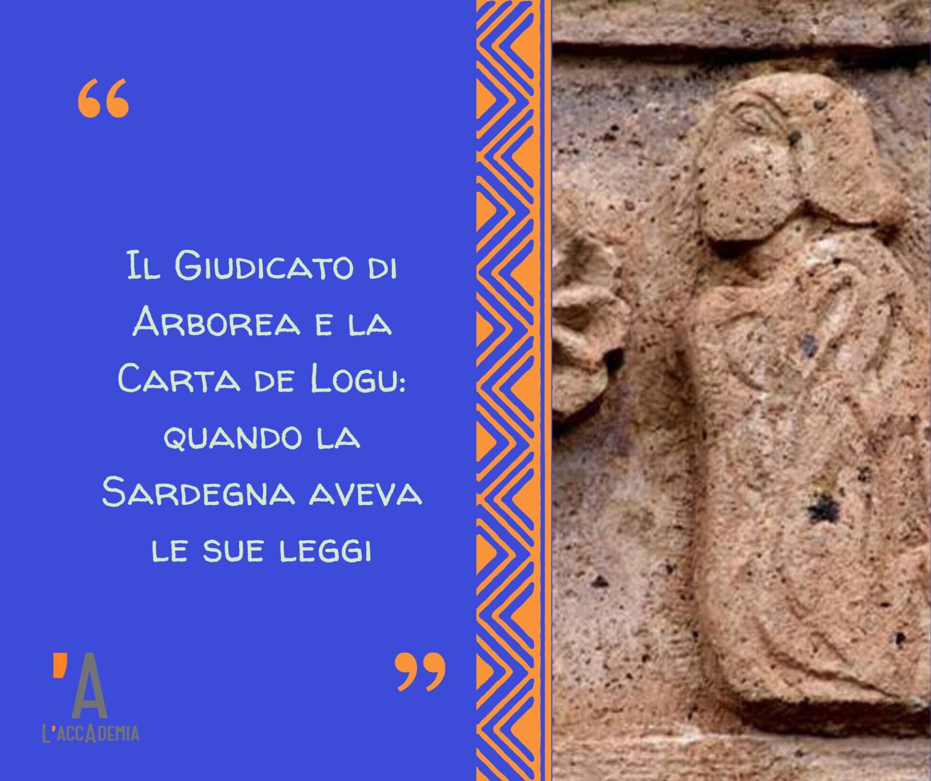 Simbolo del giudicato di Arborea SArdegna L'Accademia Cagliari