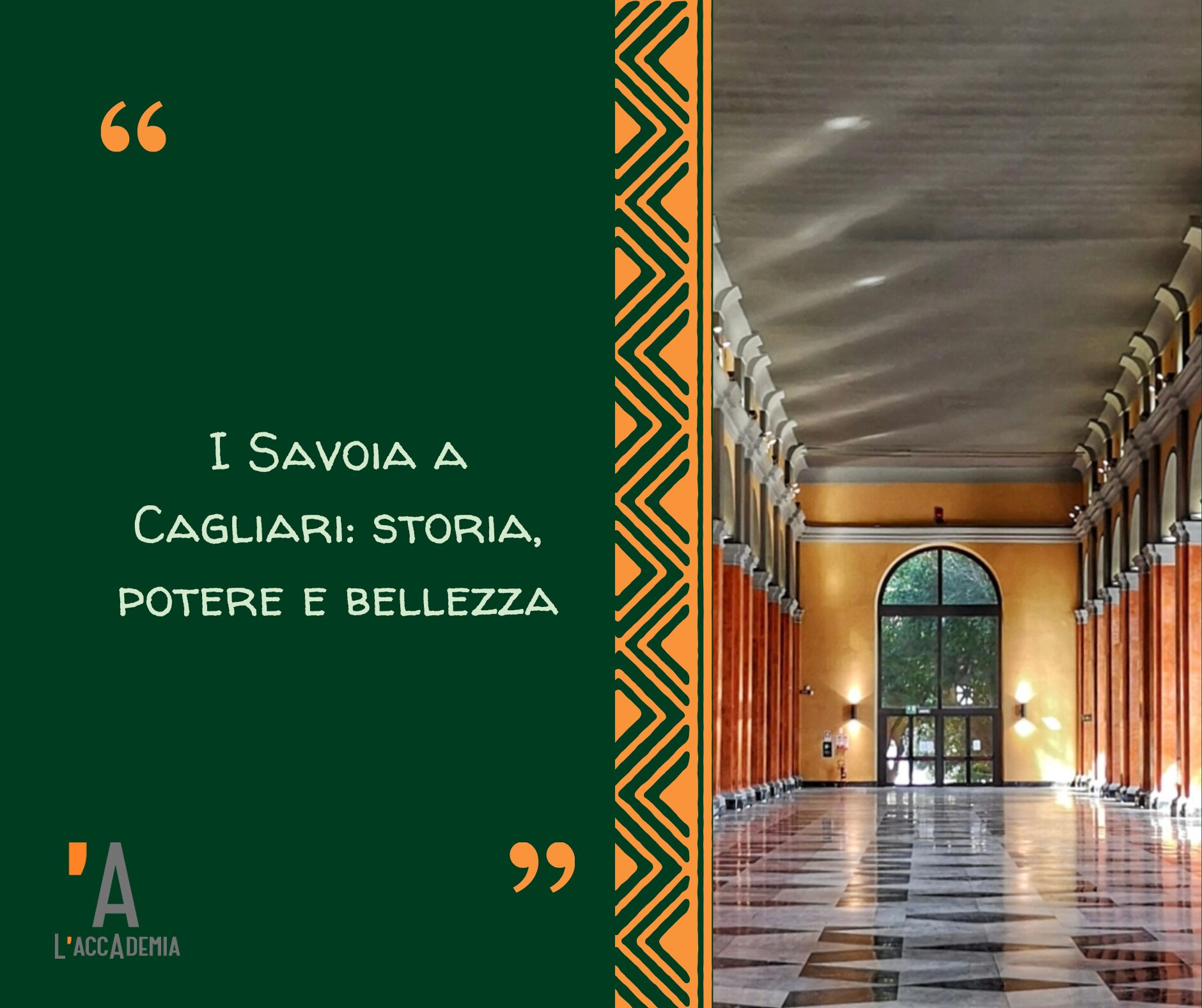 La Cagliari dei Savoia - L'Accademia Cagliari