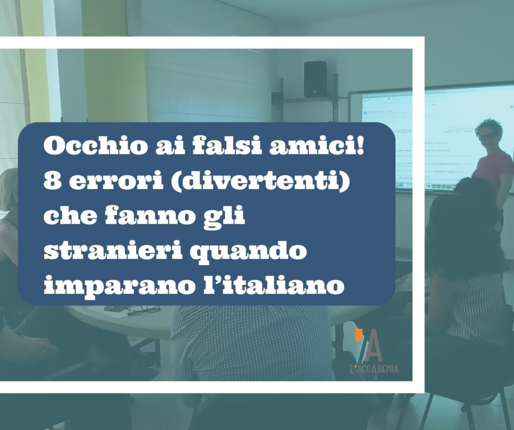 Studenti stranieri sorridenti durante una lezione di italiano a Cagliari