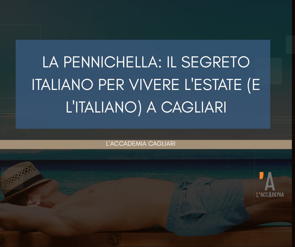 pennichella italiana, riposo pomeridiano d'estate a Cagliari